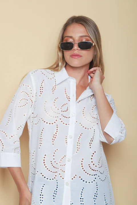 Camisa Marroqui Bordada GUK70024