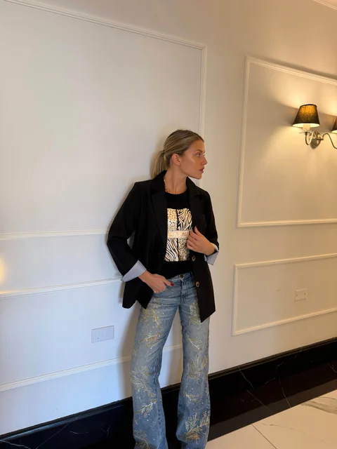 Blazer BLIKER Con Forreria GU5599