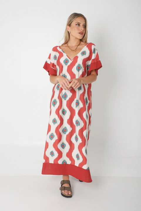 Vestido DOMINIQUE SERI LINO GUK70143-3