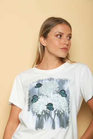 Remera Olive c/Lentejuelas GUJ5220 - Vista 4