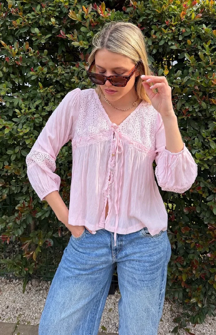 Blusa ROCKET Con Broderie  GU70123
