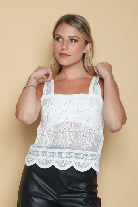 Top FRENESY tull c/canutillo GUCH3008