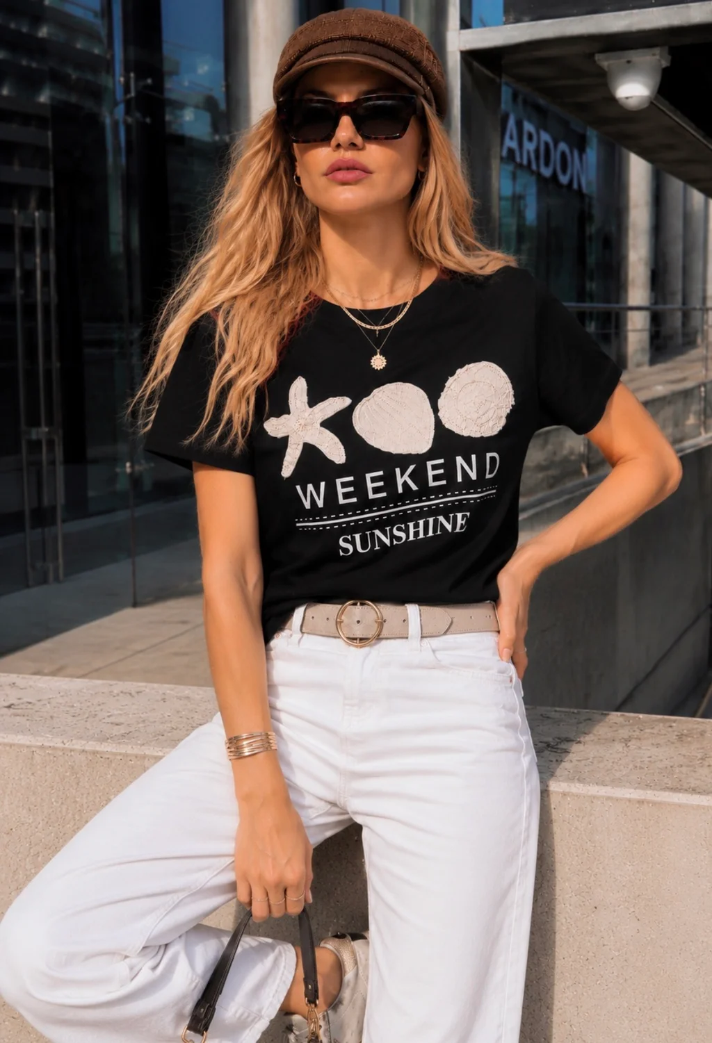 Remera WEEKEND SUNSHINE Bordado GU278761