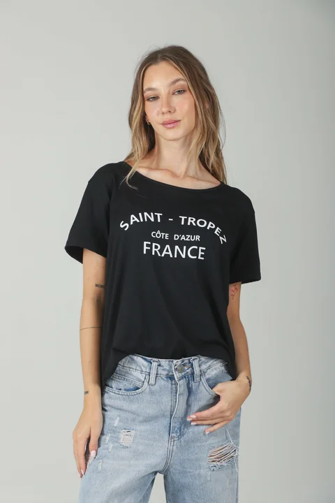 Remera Saint Tropez Modal Soft