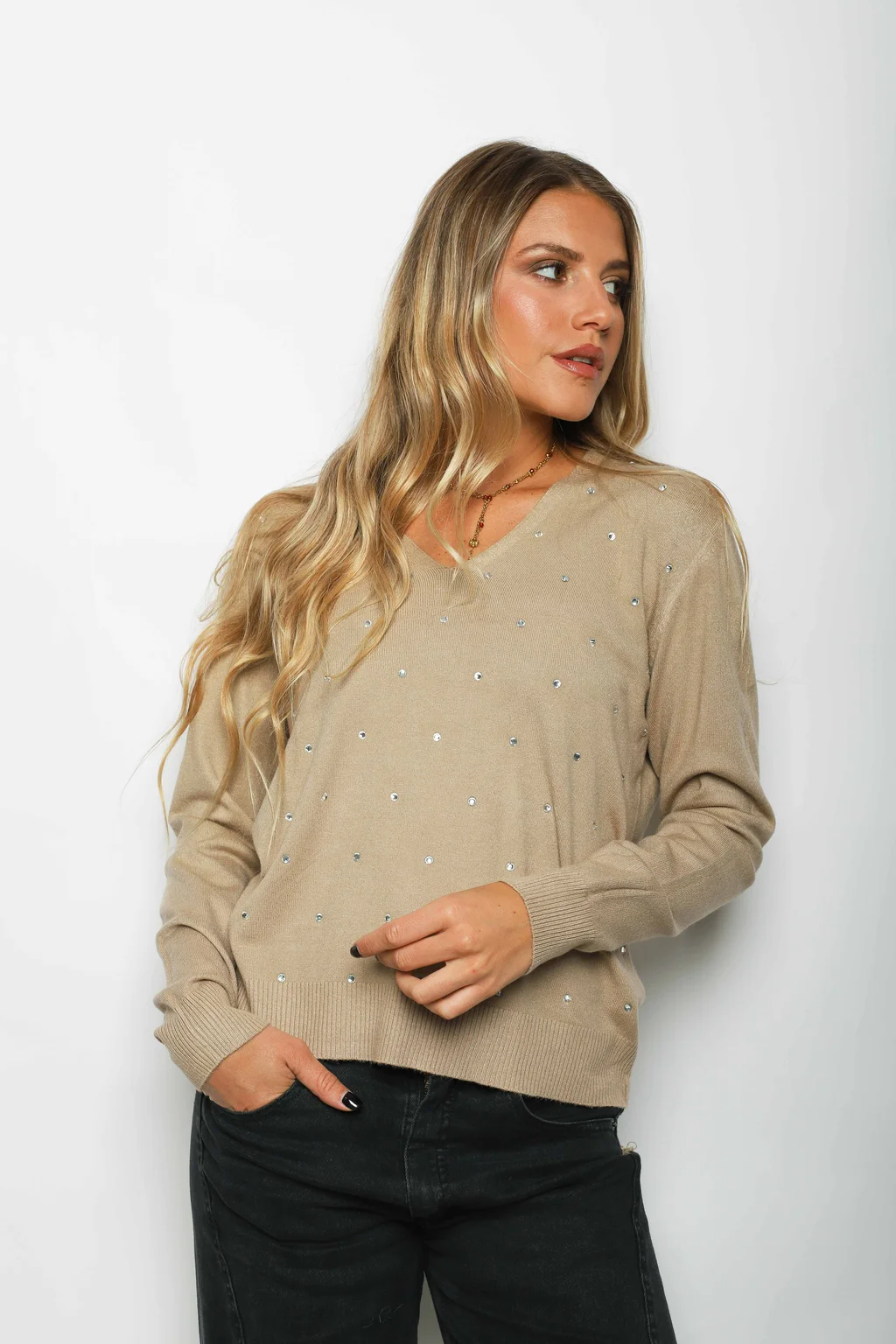 Sweater SENA Bremer c/ Strass GU615