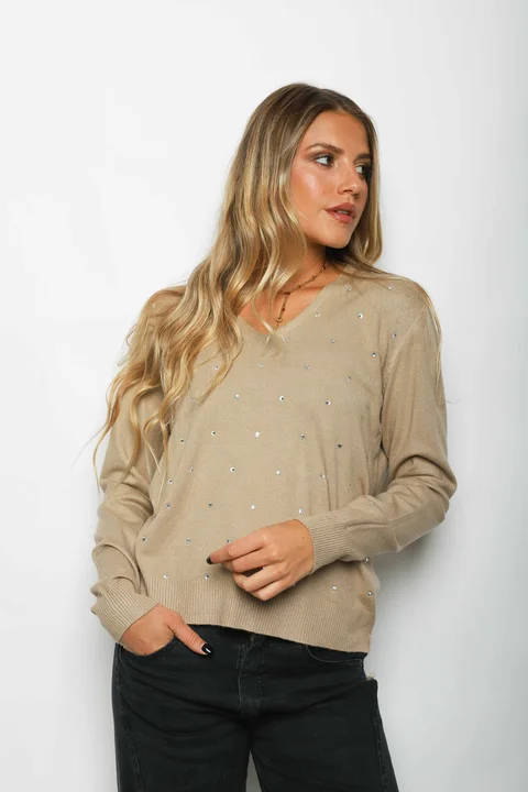 Sweater SENA Bremer c/ Strass GU615