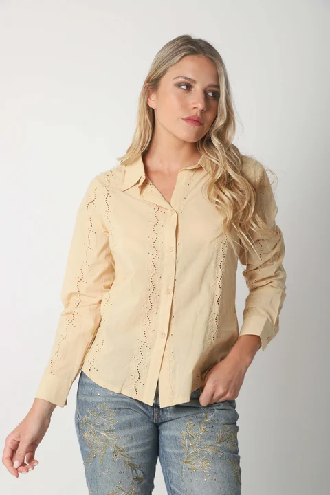 Camisa KAINE Broderie GUK70132