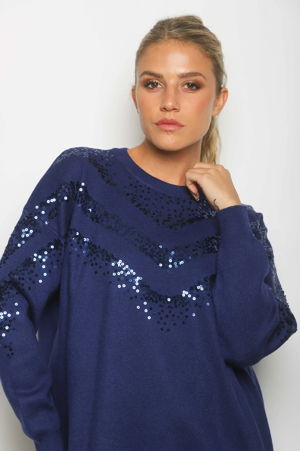 Sweater ANBAR c/ Brillos GU67701