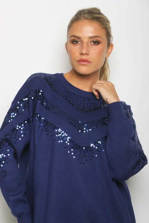 Sweater ANBAR c/ Brillos GU67701
