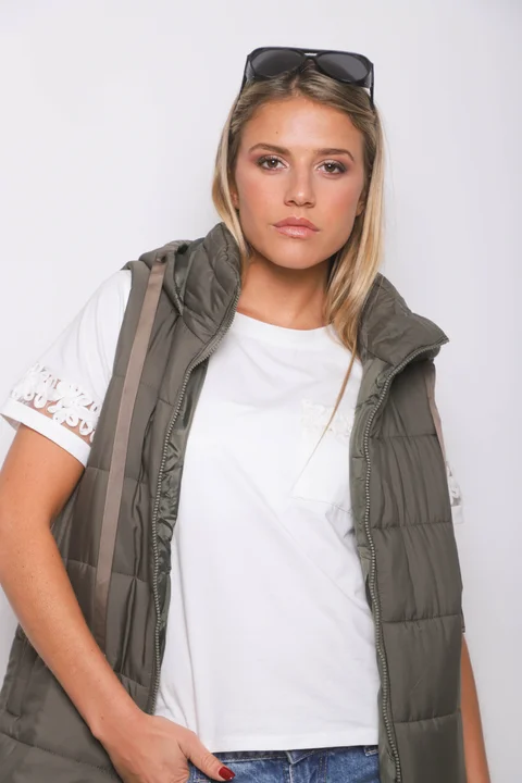 Chaleco Largo Botones ALPES GU98507