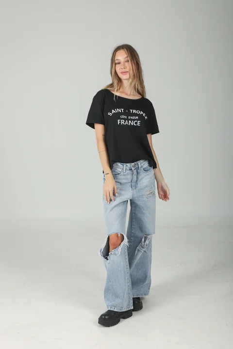 Remera Saint Tropez Modal Soft