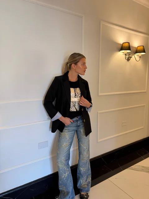 Blazer BLIKER Con Forreria GU5599