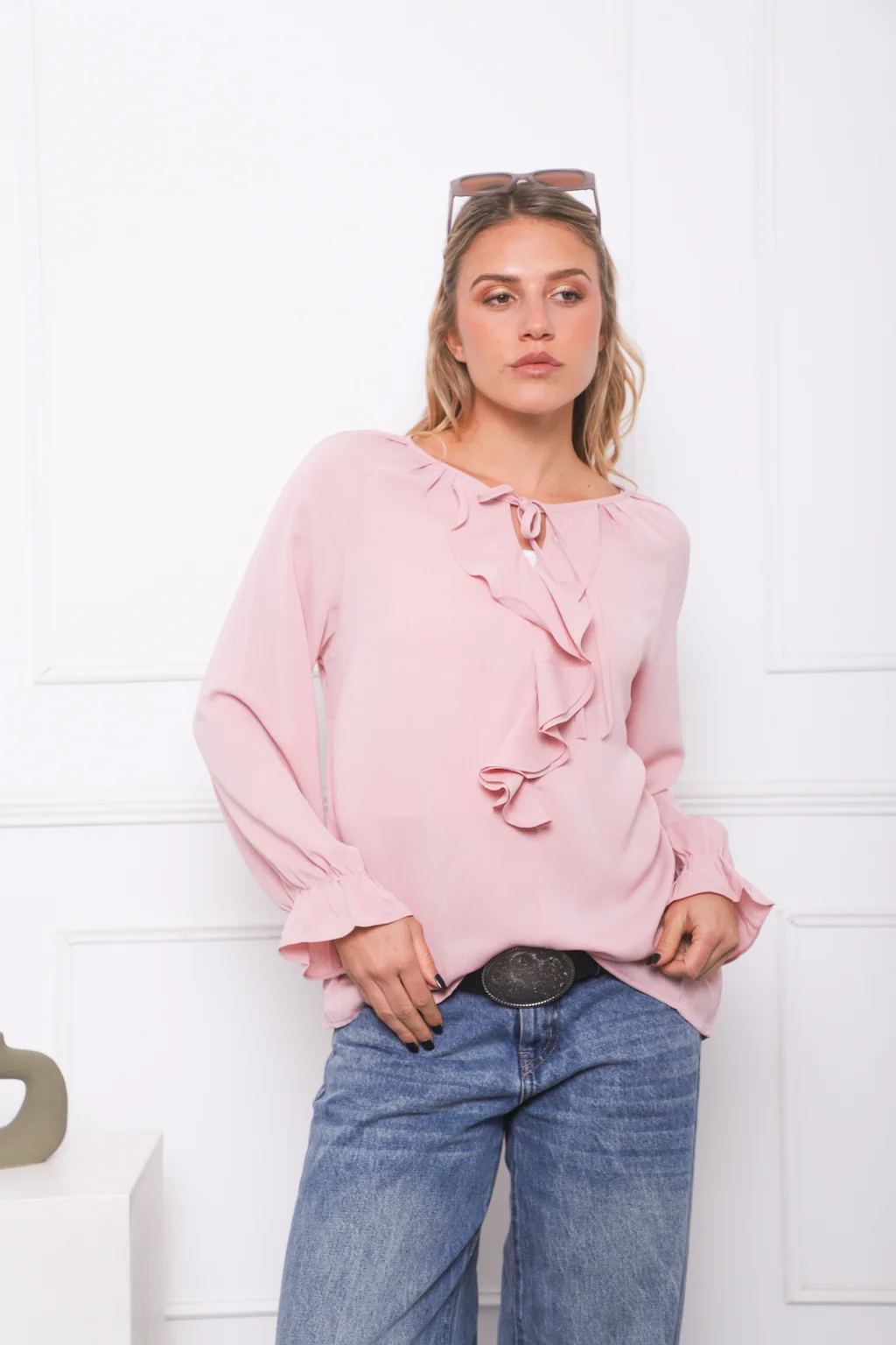 Blusa VOLTIER Gasa Chabot GU0346