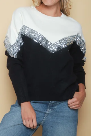 Sweater Vercy Bremer c/ Lentejuelas GU674 - Vista 3