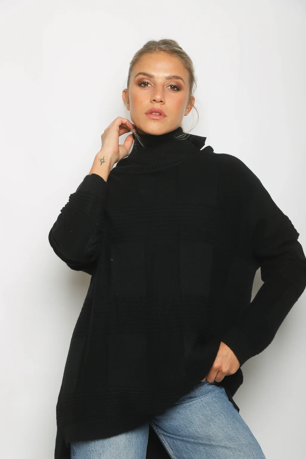 Poleron SAINT OVERSIZE Bremer Tramado GUL803