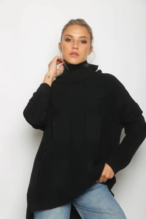 Poleron SAINT OVERSIZE Bremer Tramado GUL803