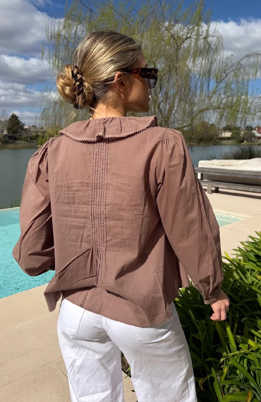 Camisa CARLY Con Volado GU70257