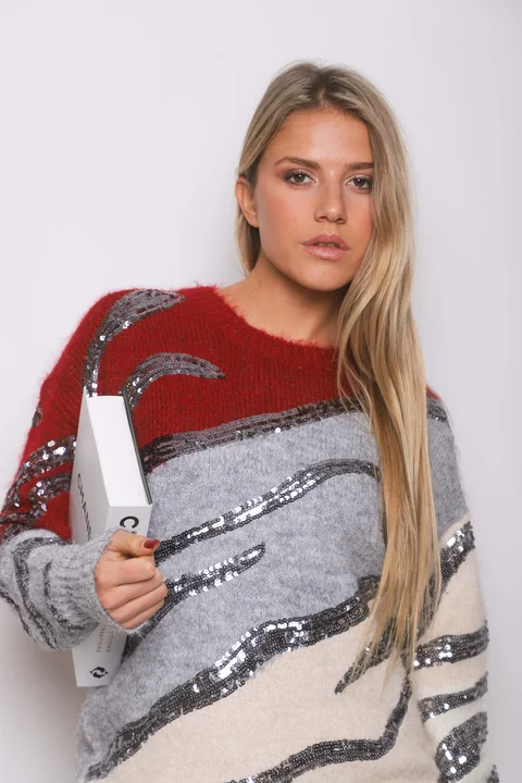 Sweater JENSEN Bordado GU250806