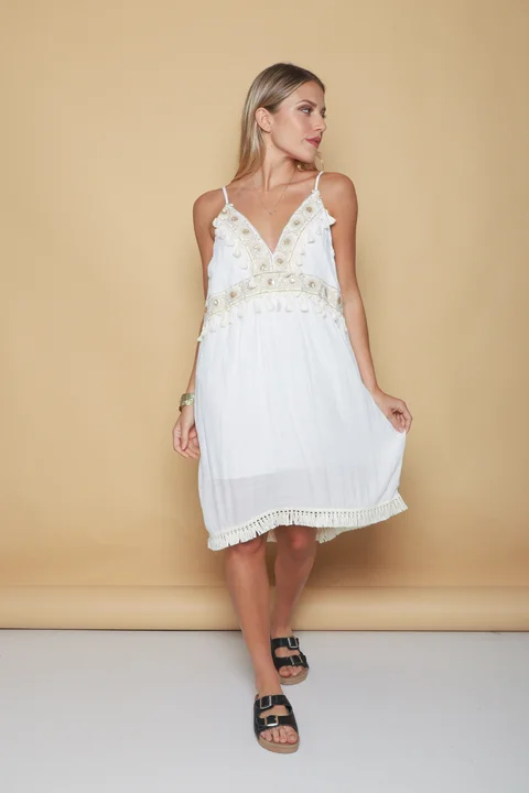 Vestido  Arty Con  Galon  GU92443