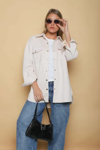  Camisa LAKI Gamuza Larga GU70276 - Vista 3