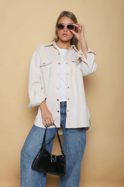  Camisa LAKI Gamuza Larga GU70276