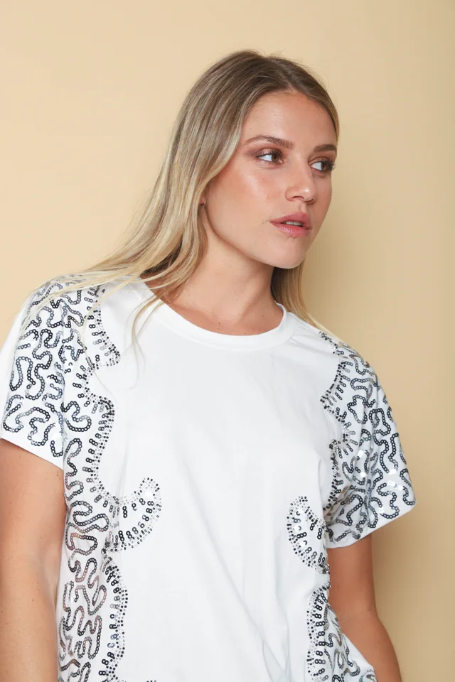 Remera KALSEN C/Lentejuelas GUK70136