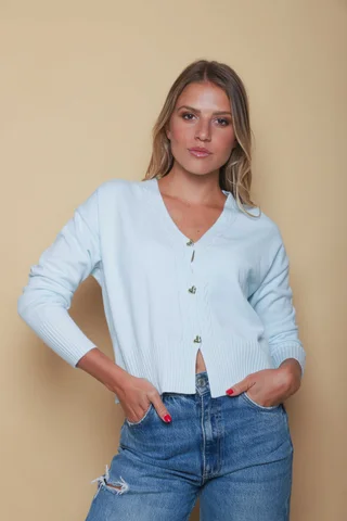 Saco Bremer MAVERICK con Botones Corazon Strass GUL621 - Vista 3