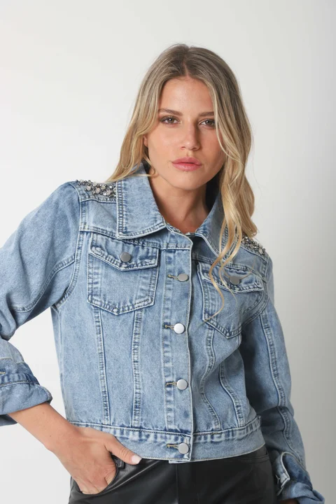 Campera JEAN VERSALLES C/ Piedras C12_1