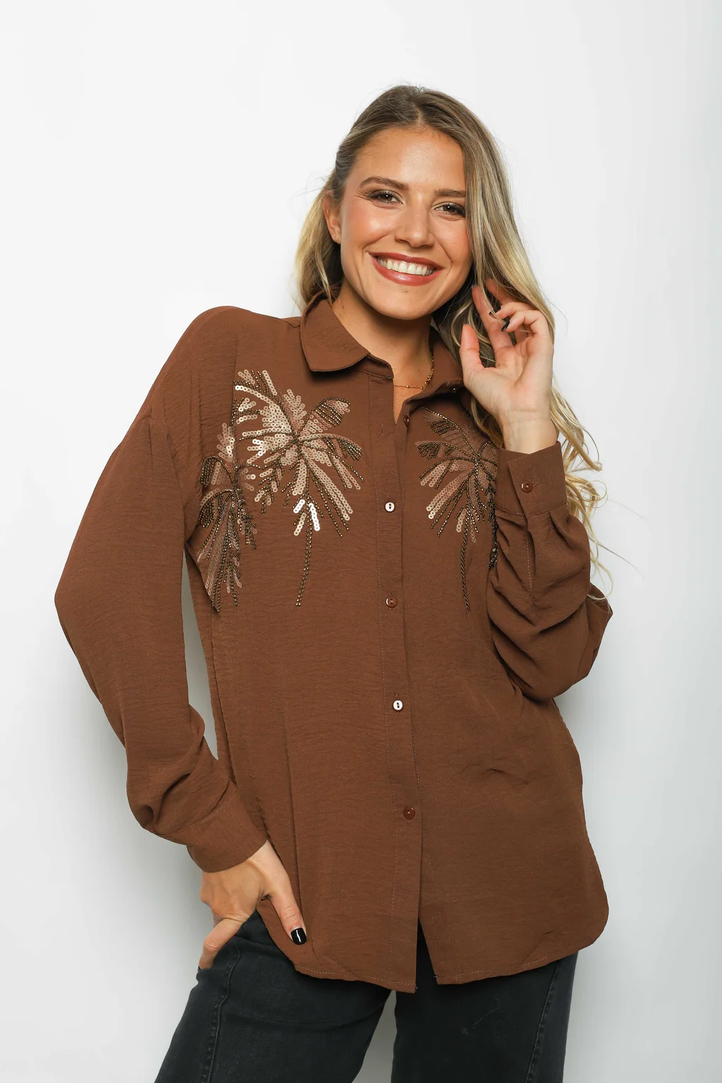 Camisa KATERINA Bordada GUK70265