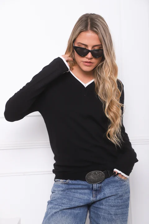 Sweater DARCY Bremer Chomba Combinado GU834