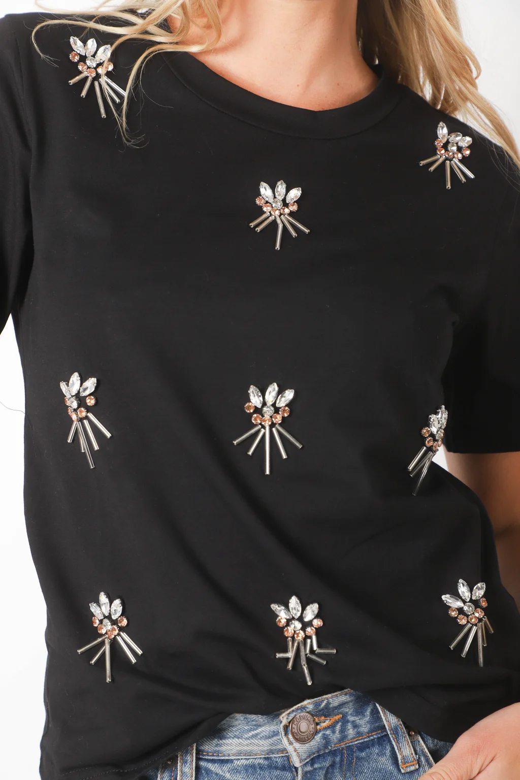 Remera KIARA c/ Piedras y Canutillos GU70124