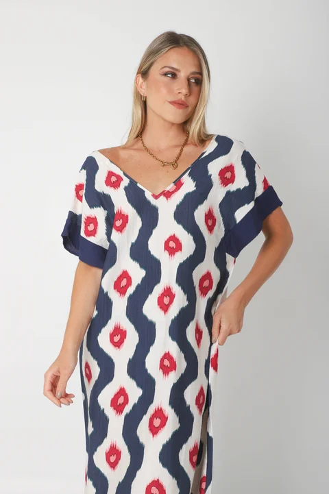 Vestido DOMINIQUE SERI LINO GUK70143-3