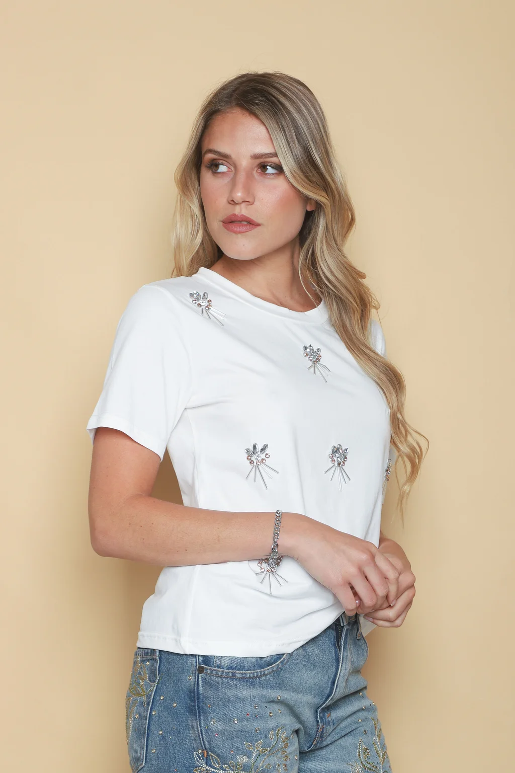 Remera KIARA c/ Piedras y Canutillos GU70124