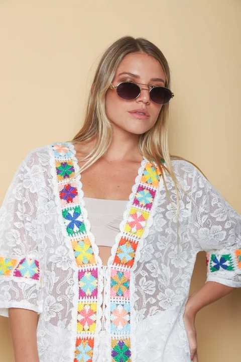 Kimono Glasgow Encaje GU1470