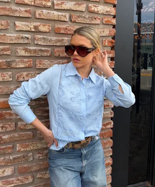 Camisa NIZA Bordada GUK148 - Vista 6