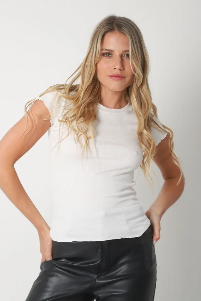 Remera Morley Manga Volado