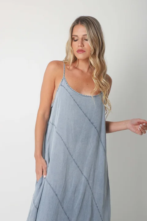 Vestido de JEAN AGNES c/ Bolsillos GU4666