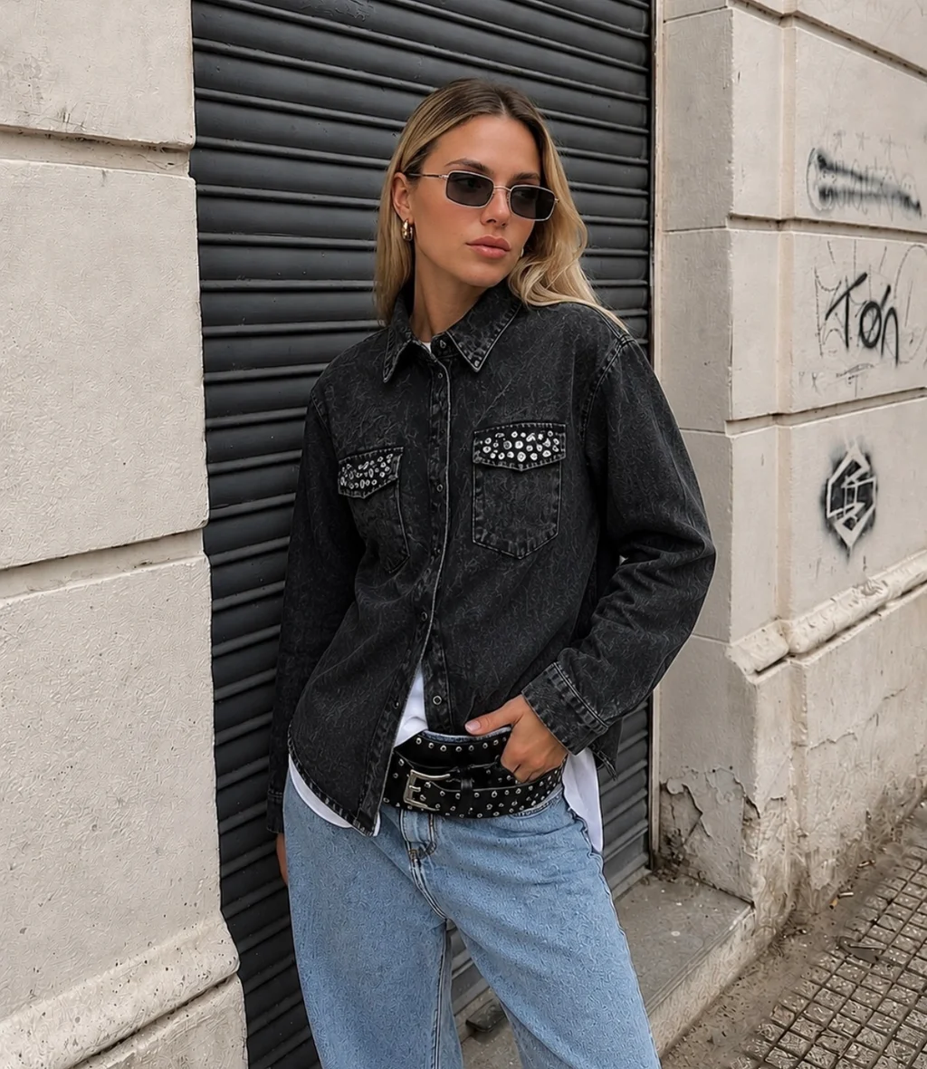Camisa Jean Nevado C/ Piedras GUK70103