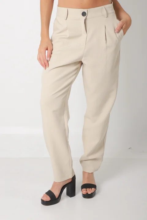 Pantalon Leslie Creppe Sastrero Chupin