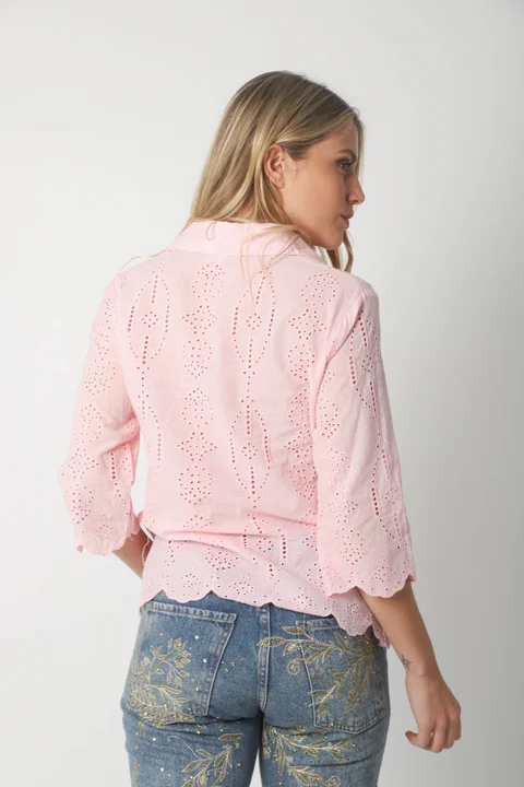 Camisa CARNAVAL Broderie Manga 3/4 GUK4009