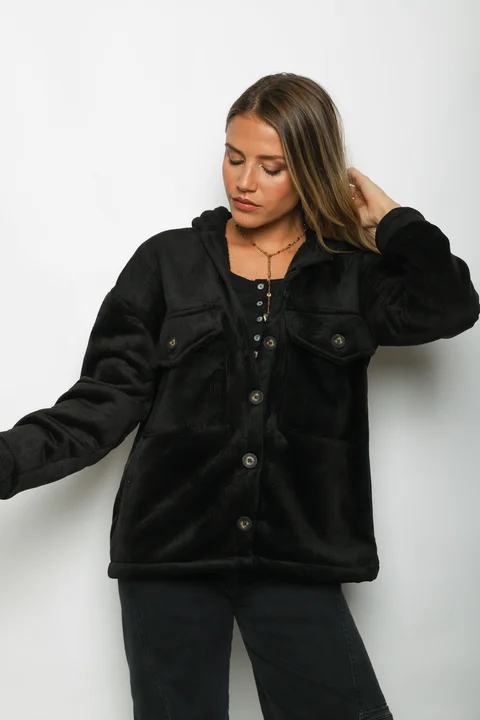 Saco GENEVA Corderoy Con Piel Adentro