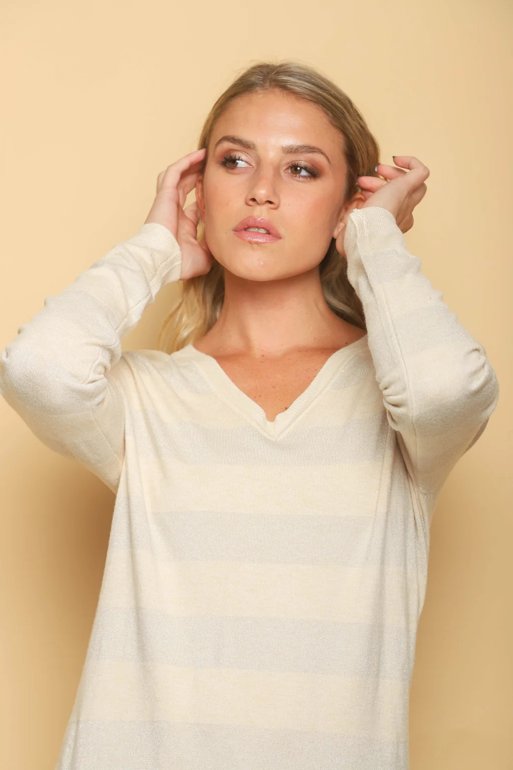 Sweater REGINA Bremer Lurex GUL629