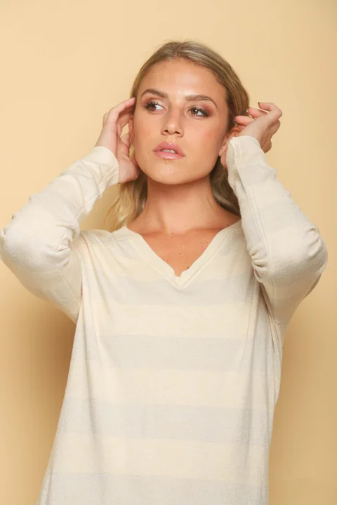 Sweater REGINA Bremer Lurex GUL629