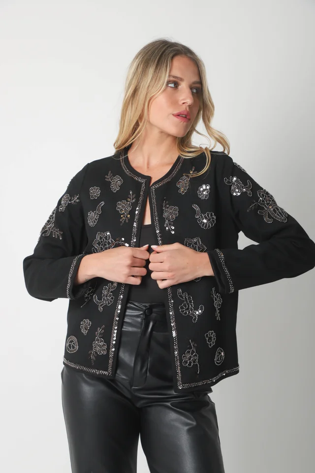 Chaqueta LOREIN Gabardina Bordada GU6004