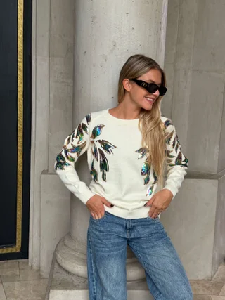 Sweater MAGUI Bordado  GUL829 - Vista 4