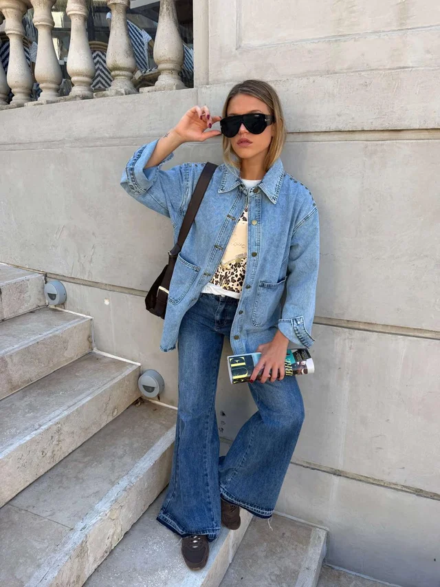 Camisaco TENCEL Oversize Jean GU01801