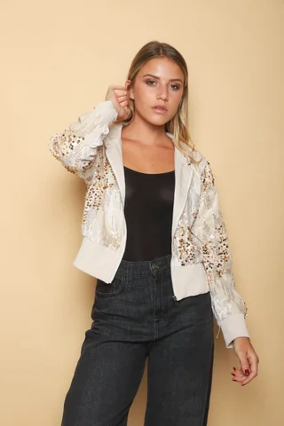 Camperita Lluvia Lentejuelas C/ Capucha GU70085 - Vista 5