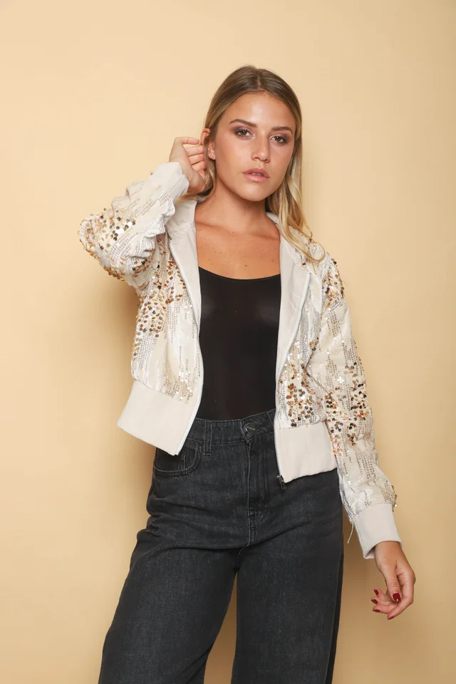 Camperita Lluvia Lentejuelas C/ Capucha GU70085