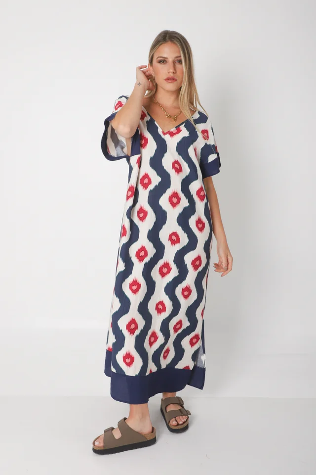 Vestido DOMINIQUE SERI LINO GUK70143-3