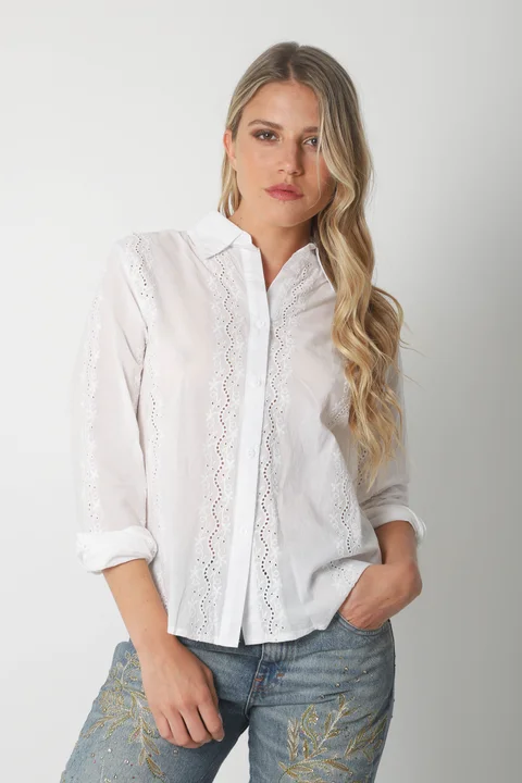 Camisa KAINE Broderie GUK70132